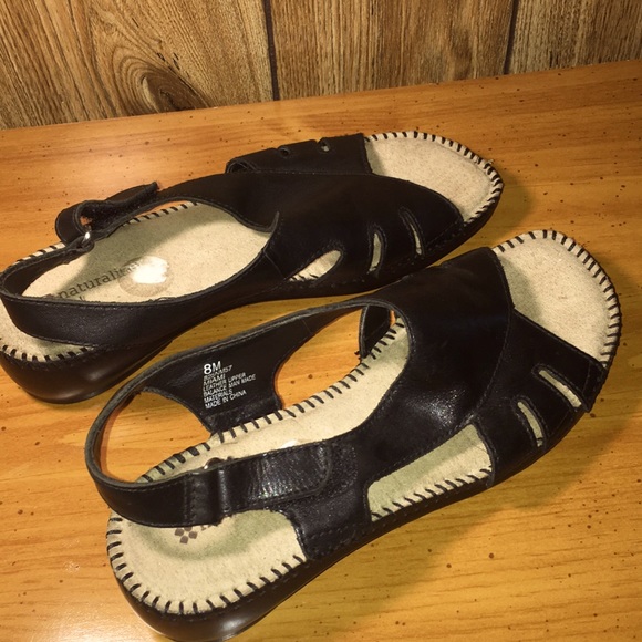 Naturalizer Shoes - Naturalizer Miami Women’s Black Sandals Size 8, Pre-Owned